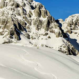Foto 2 di Das Skigebiet von Sella Nevea - Chiusaforte