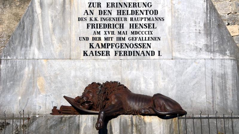 Monumento a F. Hensel a Malborghetto