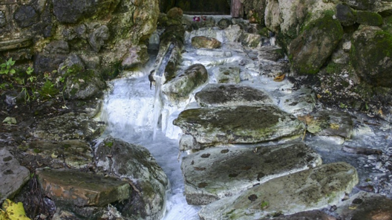 Acqua solforosa a Bagni di Lusnizza - Malborghetto