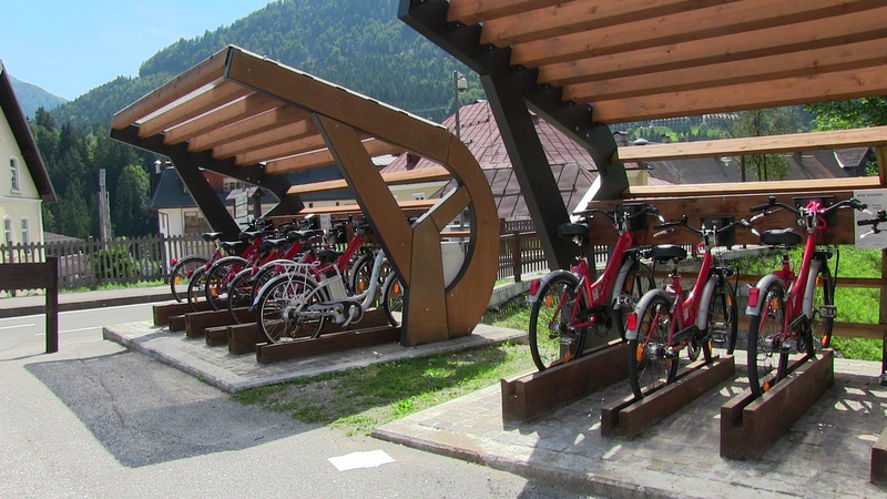 Bike Sharing presso il Centro culturale J. Kugy - Tarvisio