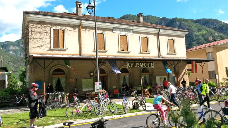 Der Bahnhof von Chiusaforte